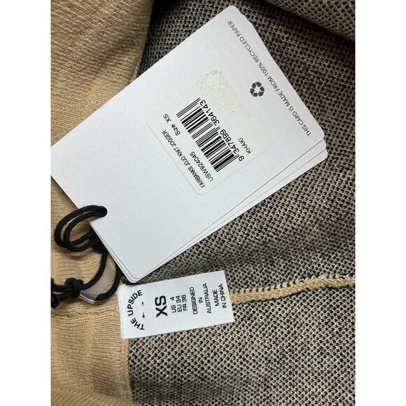 The Upside 'Fairbanks' Tan Cotton Jojo Knit Jogger Size XS - NWT - Picture 4 of 4